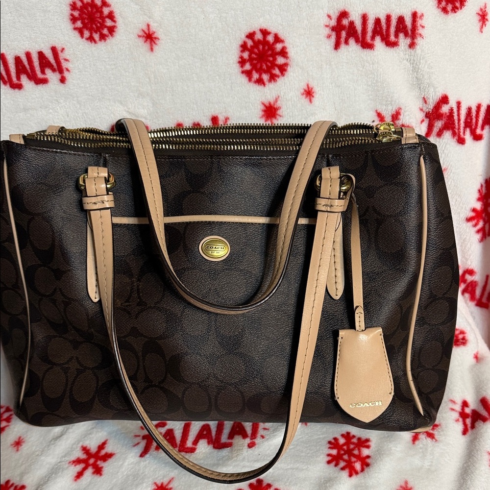 Coach Peyton Signature Tote